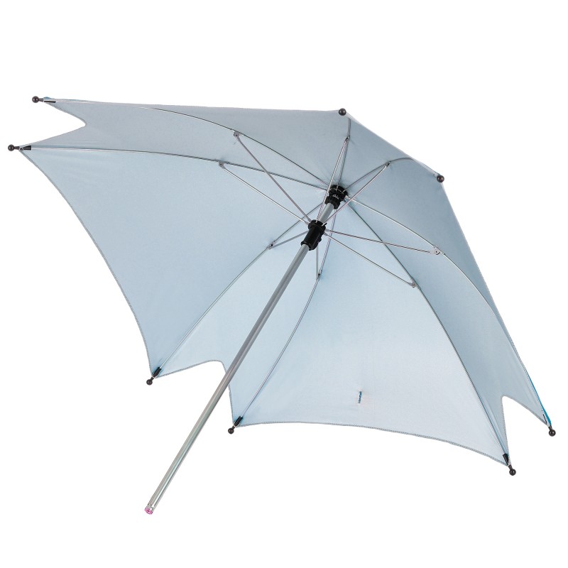 Regenschirm für Kinderwagen ZIZITO, hellblau, universell ZIZITO