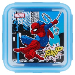 Cutie ermetica pentru alimente SPIDERMAN, albastra 500ml. Stor 42815 