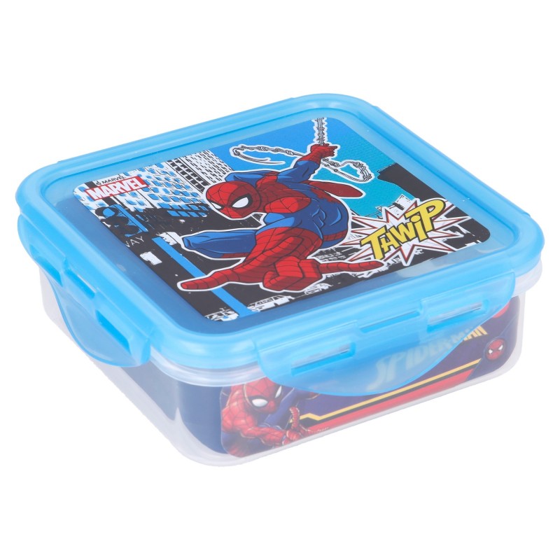 Hermetische Lebensmittelbox SPIDERMAN, blau 500ml. Stor