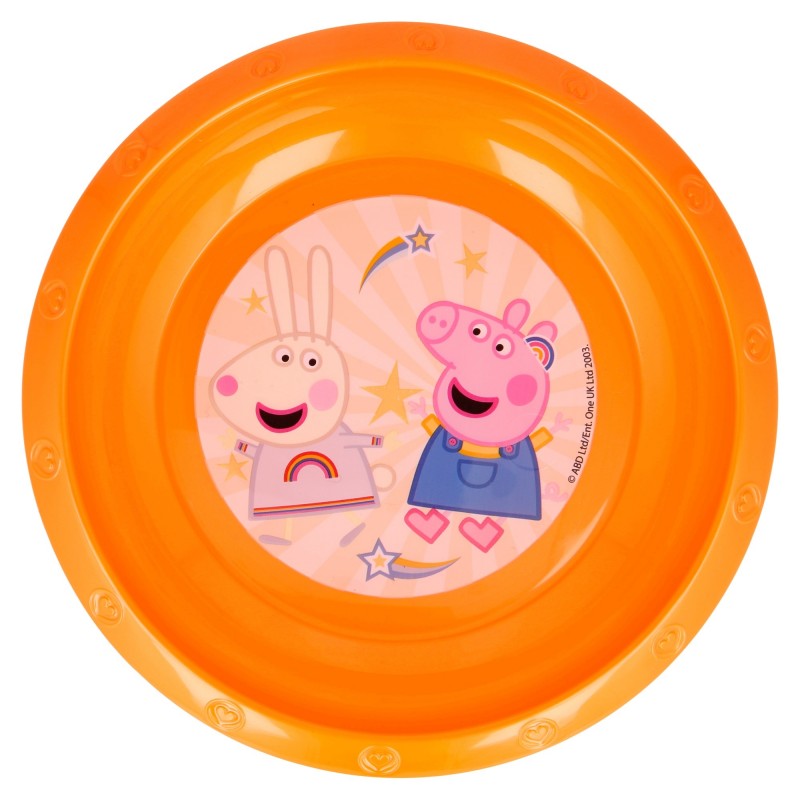 PEPPA PIG Schale, orange Stor