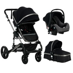 Combined stroller ZIZITO Fontana II 3-in-1, blue ZIZITO 42836 