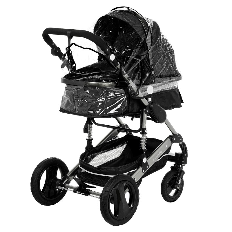 Combined stroller ZIZITO Fontana II 3-in-1, blue ZIZITO