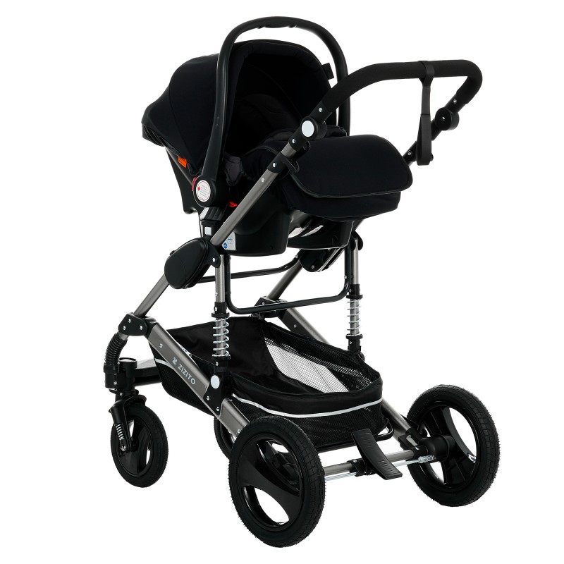 Combined stroller ZIZITO Fontana II 3-in-1, blue ZIZITO