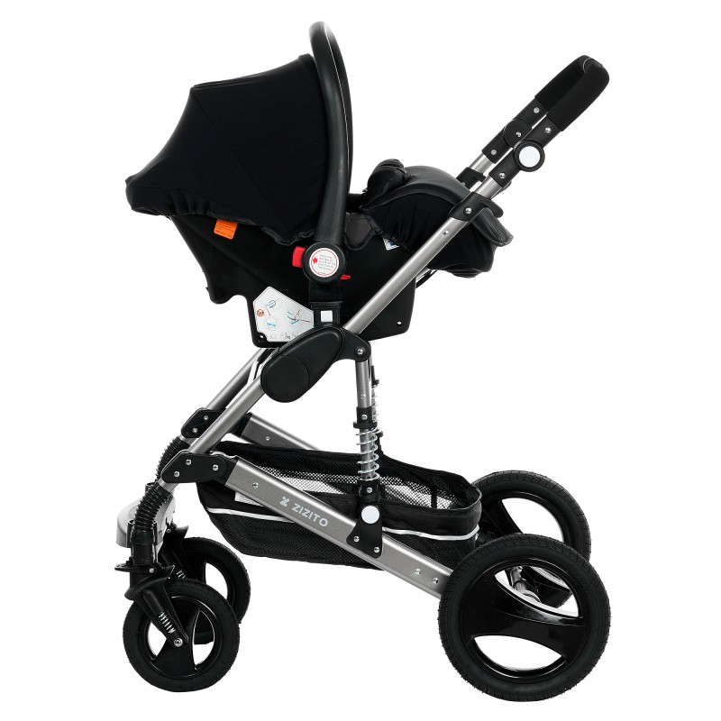 Combined stroller ZIZITO Fontana II 3-in-1, blue ZIZITO