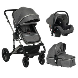 Combined stroller ZIZITO Fontana II 3-in-1, blue ZIZITO 42866 