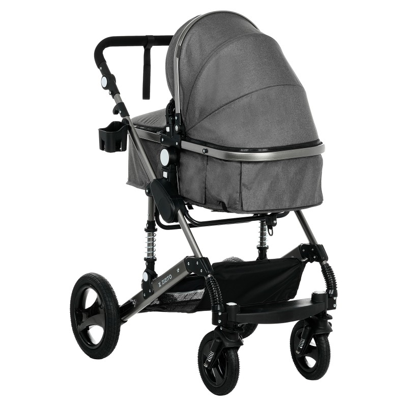 Combined stroller ZIZITO Fontana II 3-in-1, blue ZIZITO