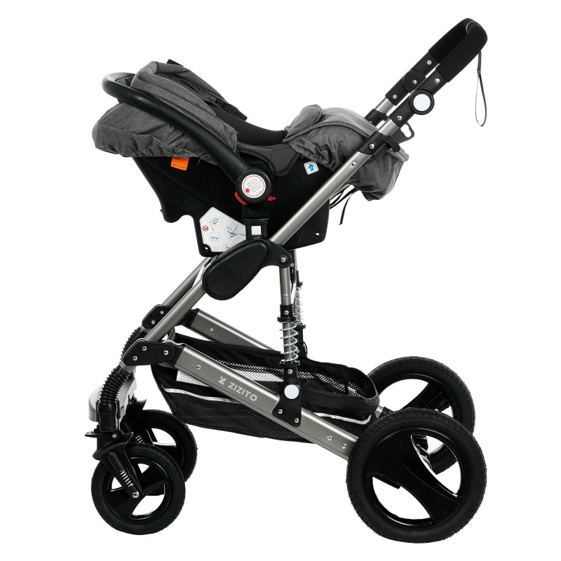 Combined stroller ZIZITO Fontana II 3-in-1, blue ZIZITO