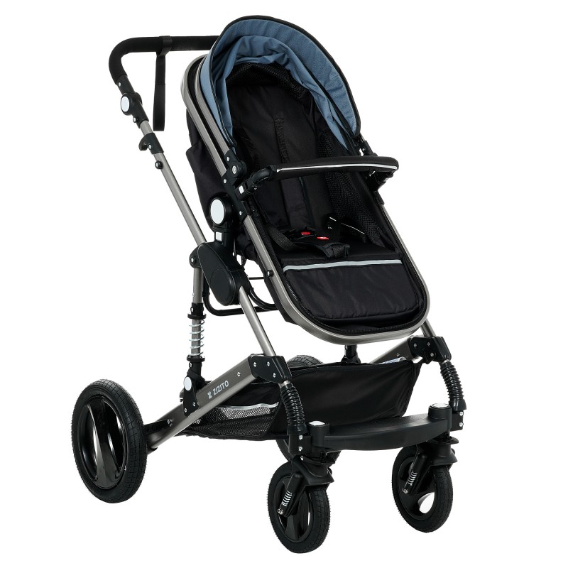 Combined stroller ZIZITO Fontana II 3-in-1, blue ZIZITO