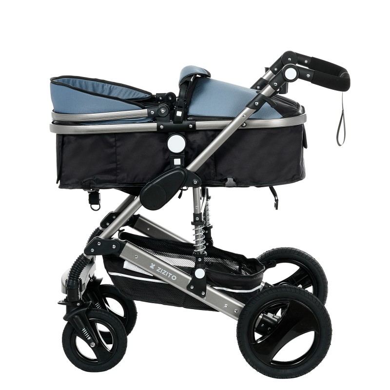 Combined stroller ZIZITO Fontana II 3-in-1, blue ZIZITO