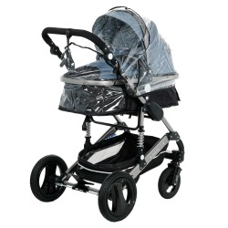 Combined stroller ZIZITO Fontana II 3-in-1, blue ZIZITO 42908 12