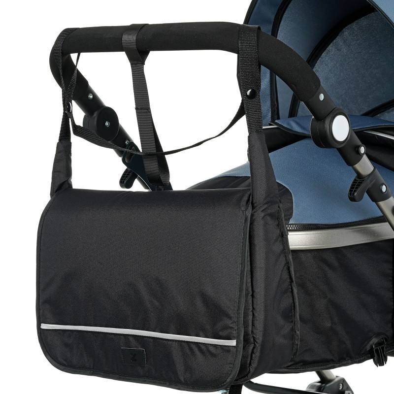 Combined stroller ZIZITO Fontana II 3-in-1, blue ZIZITO