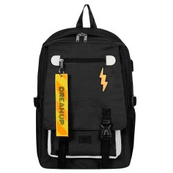 Rucksack mit integriertem USB-Anschluss, dunkelblau ZIZITO 42931 6