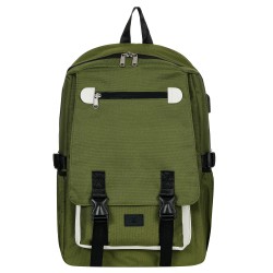 Rucksack mit integriertem USB-Anschluss, dunkelblau ZIZITO 42943 2