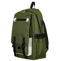 Rucksack mit integriertem USB-Anschluss, dunkelblau ZIZITO 42944 3