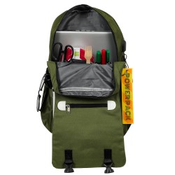 Rucksack mit integriertem USB-Anschluss, dunkelblau ZIZITO 42951 10