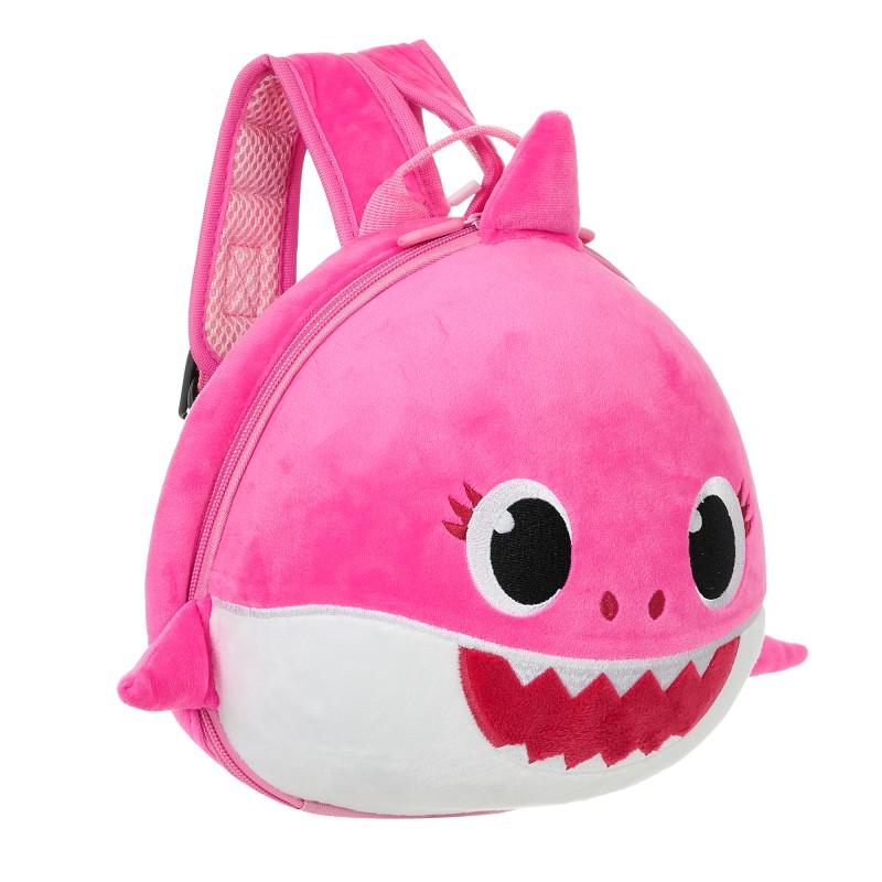 Children backpack - shark, pink Supercute