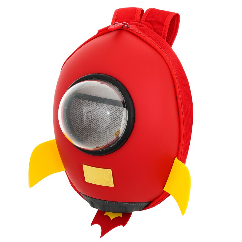 Childrens backpack with a rocket design ZIZITO