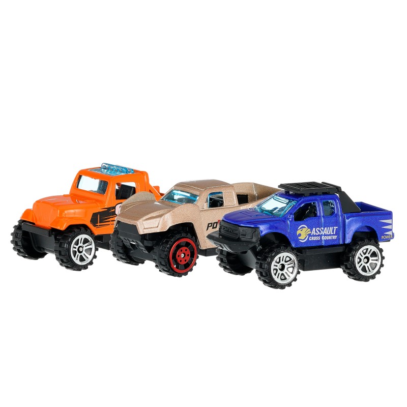 Pick up - die cast models, 3 pcs. GT