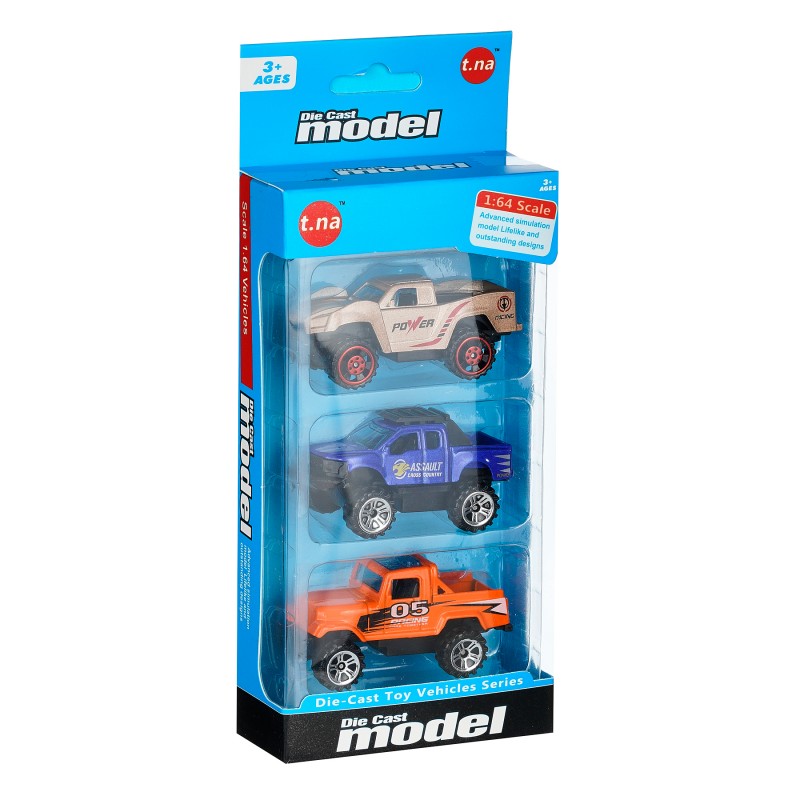 Pick up - die cast models, 3 pcs. GT