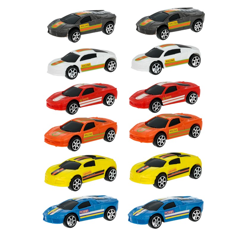 Children sports cars, 12 pieces GT