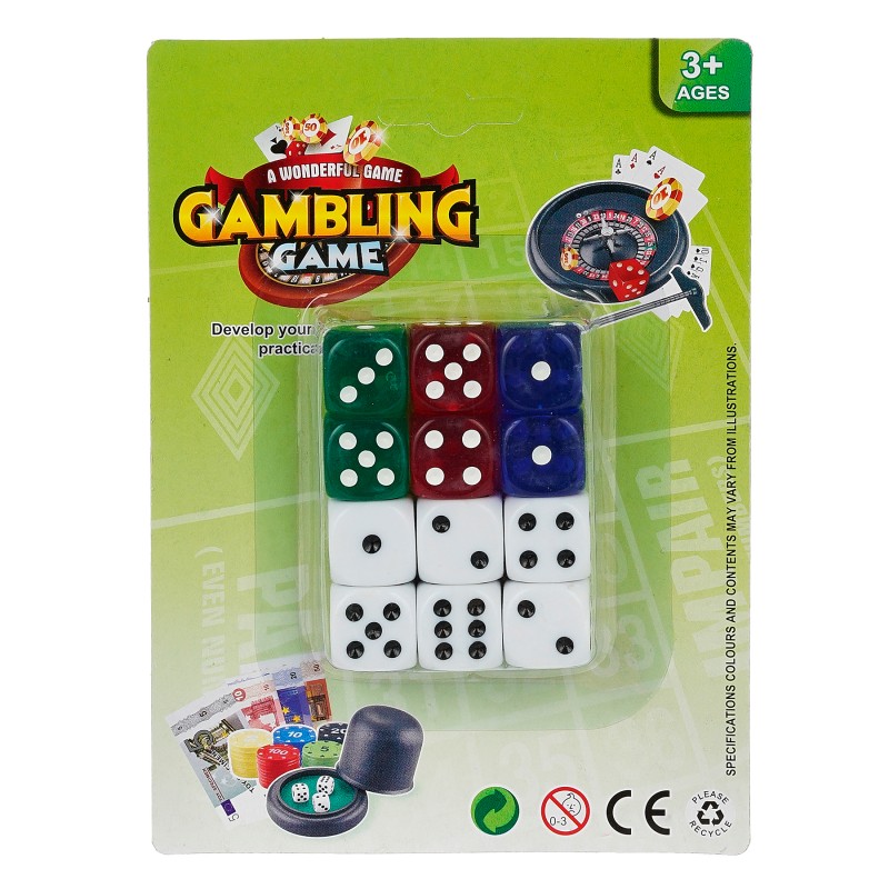 Dice - 12 pieces in a set GT