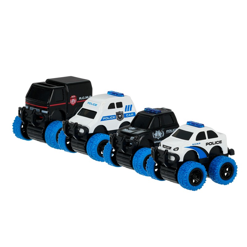 Children police cars, 4 pieces GT