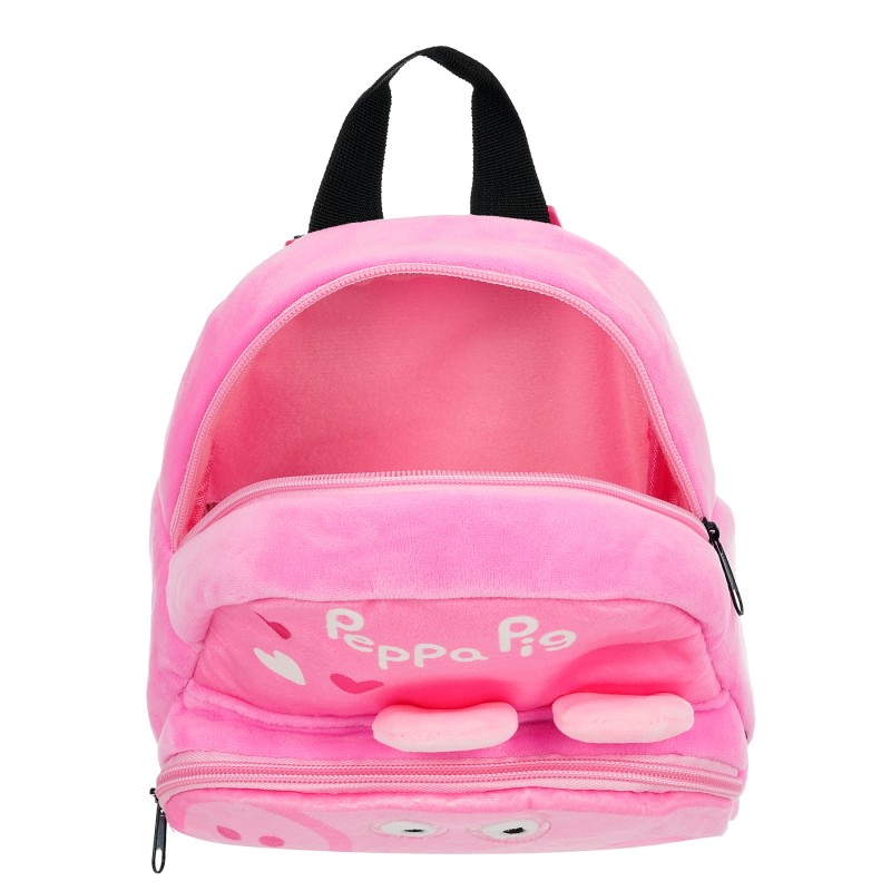 Peppa Pig Plüsch-Rucksack für Mädchen, rosa Peppa pig