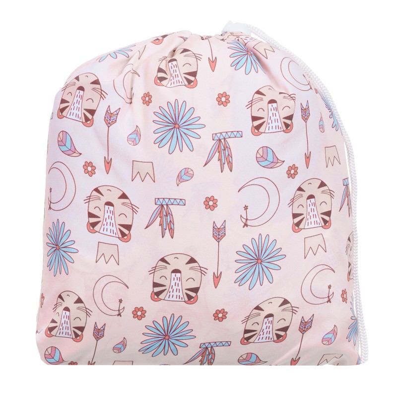 Children's mat for shopping cart or high chair, pink Feeme