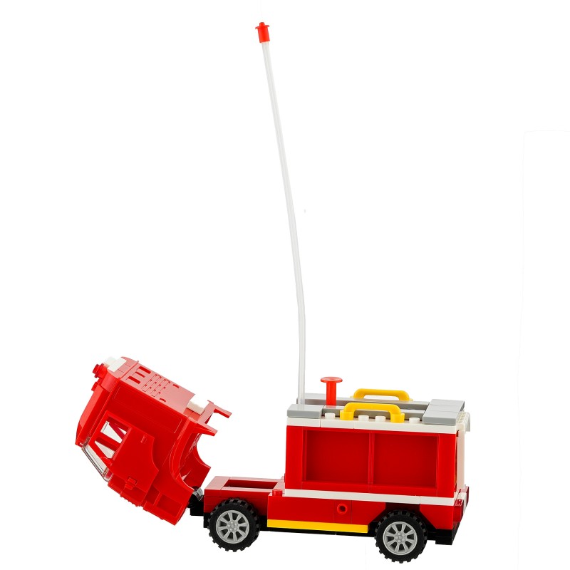 Constructor fire truck, 112 parts, Banbao