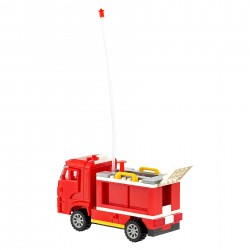 Constructor fire truck, 112 parts, Banbao 43593 4