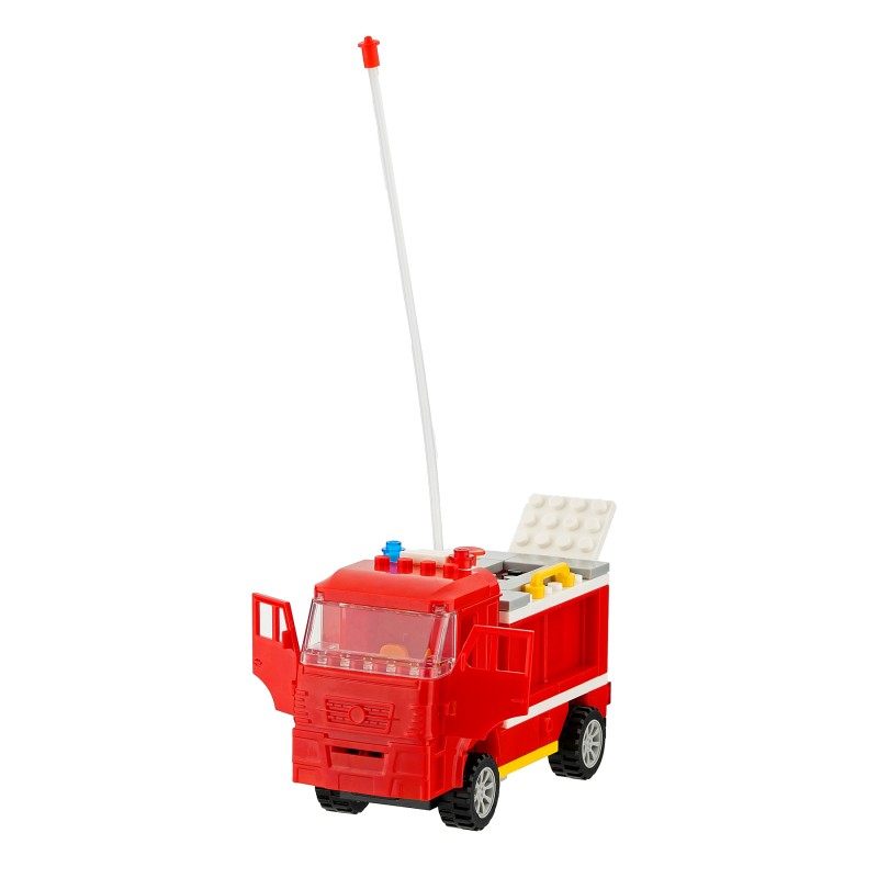 Constructor fire truck, 112 parts, Banbao