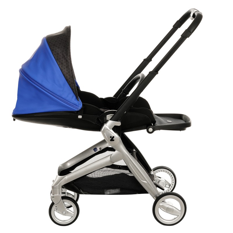 Baby stroller 3-in-1 ZIZITO Harmony Lux, leather ZIZITO