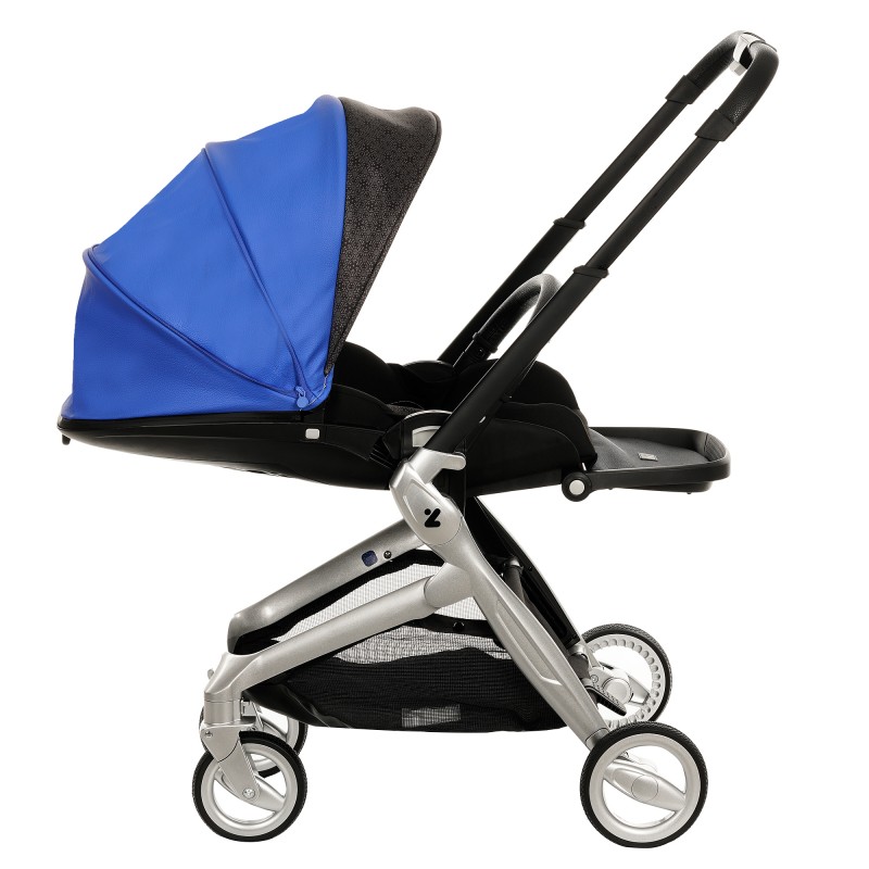 Baby stroller 3-in-1 ZIZITO Harmony Lux, leather ZIZITO