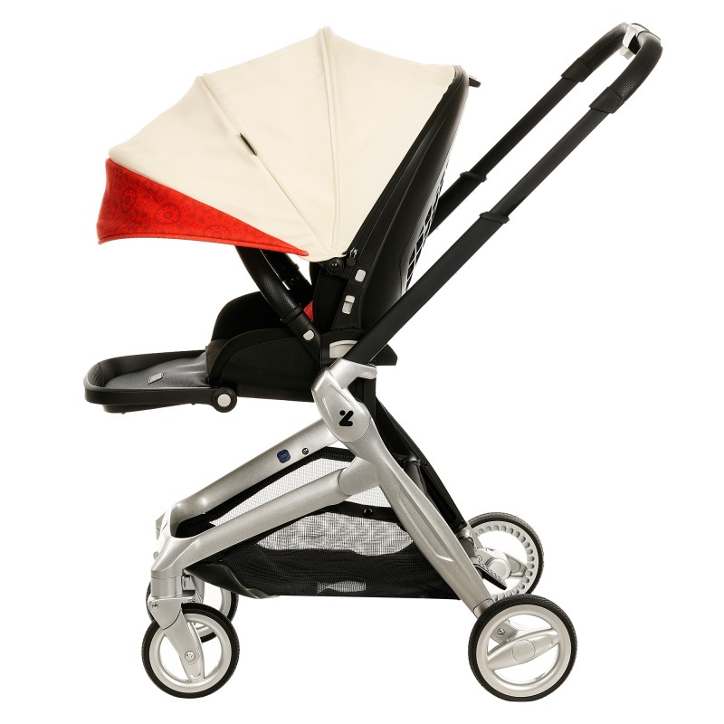 Baby stroller 3-in-1 ZIZITO Harmony Lux, leather ZIZITO