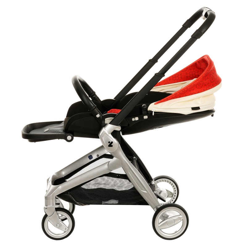 Baby stroller 3-in-1 ZIZITO Harmony Lux, leather ZIZITO