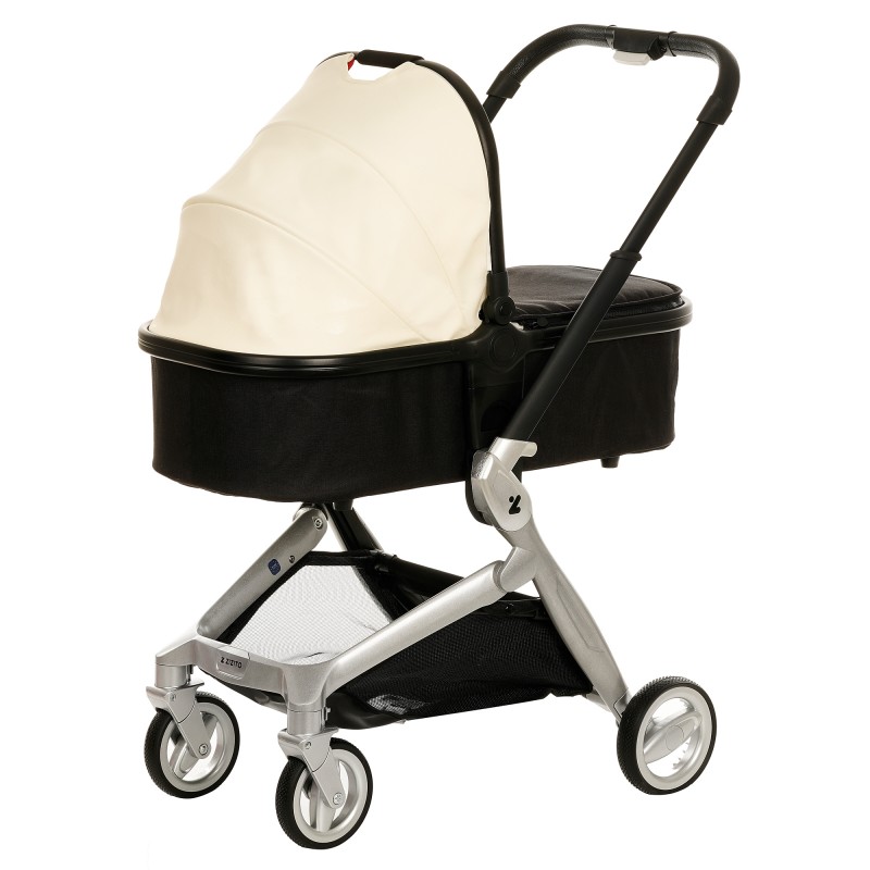 Baby stroller 3-in-1 ZIZITO Harmony Lux, leather ZIZITO