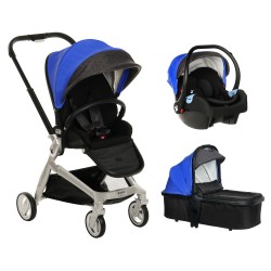 Kinderwagen 3-in-1 ZIZITO Harmony Lux, Leder ZIZITO 43702 