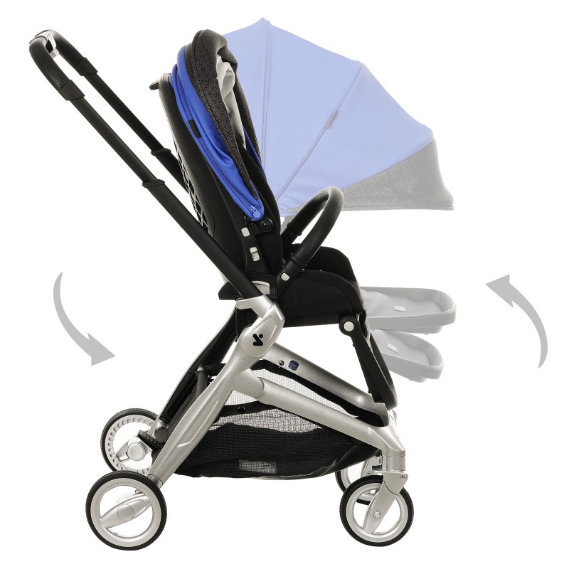 Baby stroller 3-in-1 ZIZITO Harmony Lux, leather ZIZITO