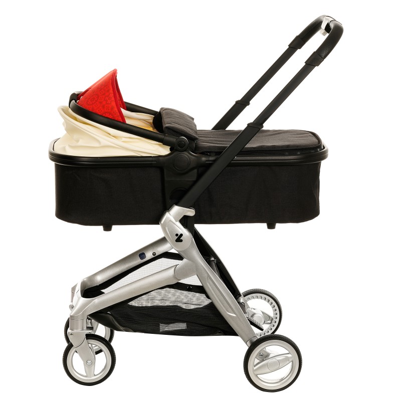 Baby stroller 3-in-1 ZIZITO Harmony Lux, leather ZIZITO