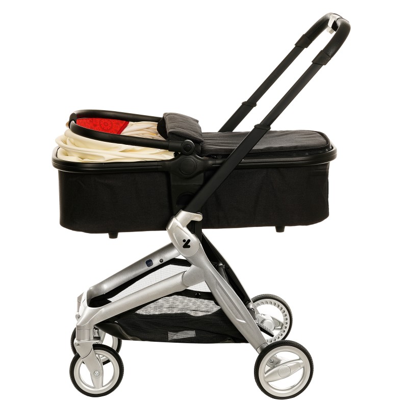 Baby stroller 3-in-1 ZIZITO Harmony Lux, leather ZIZITO