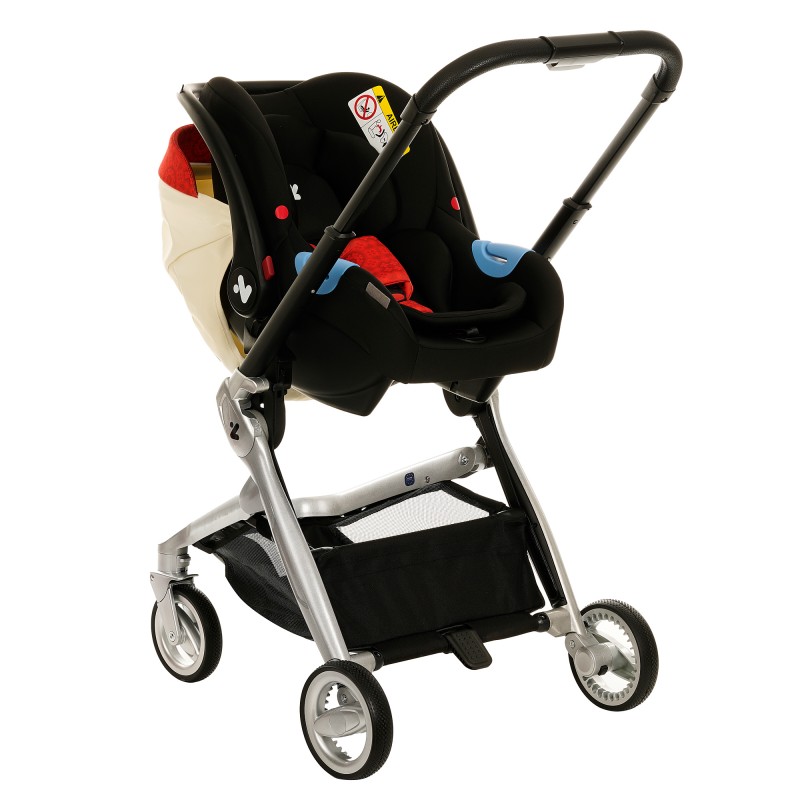 Baby stroller 3-in-1 ZIZITO Harmony Lux, leather ZIZITO