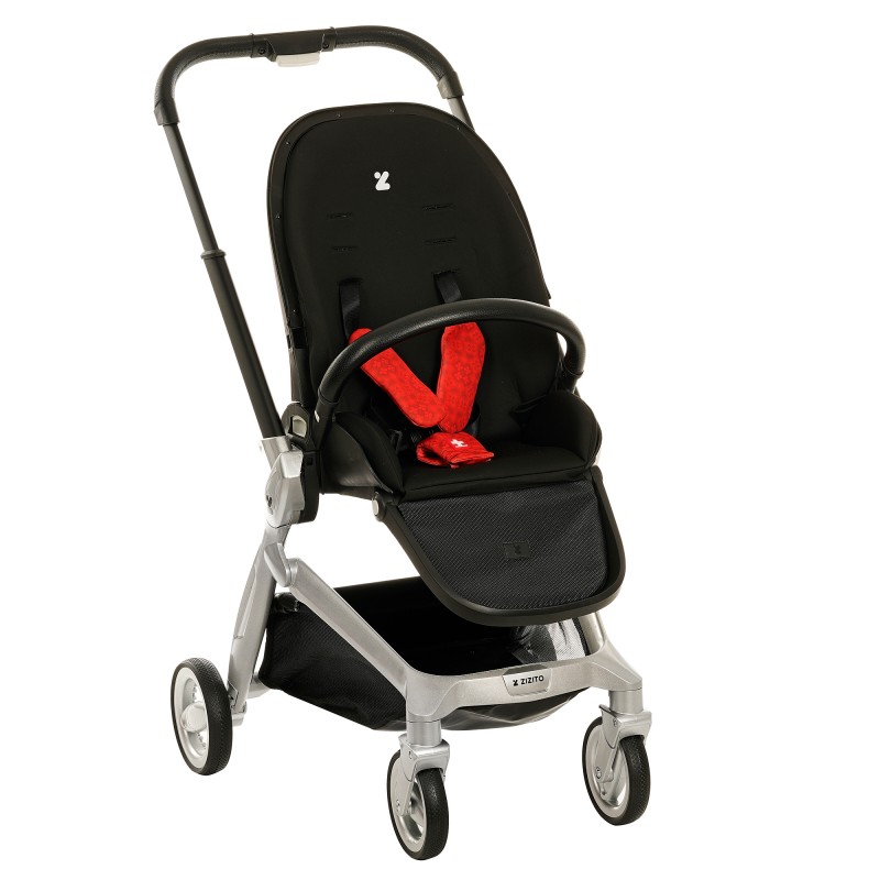 Baby stroller 3-in-1 ZIZITO Harmony Lux, leather ZIZITO