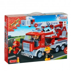 Constructor Fireman's fork, 290 pieces Banbao 43891 3