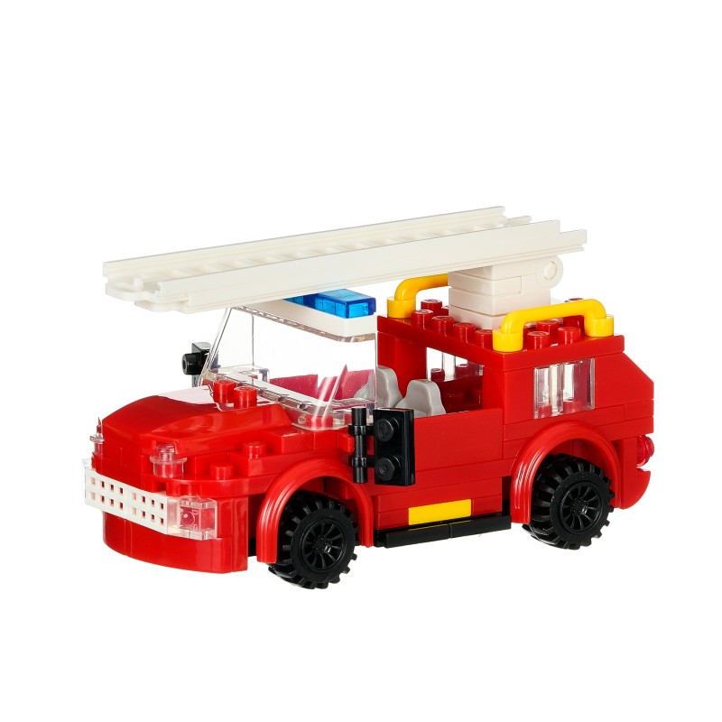 Constructor fire station, 505 parts, Banbao