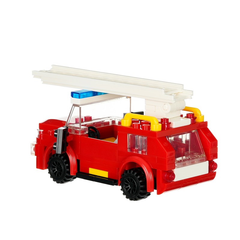 Constructor fire station, 505 parts, Banbao