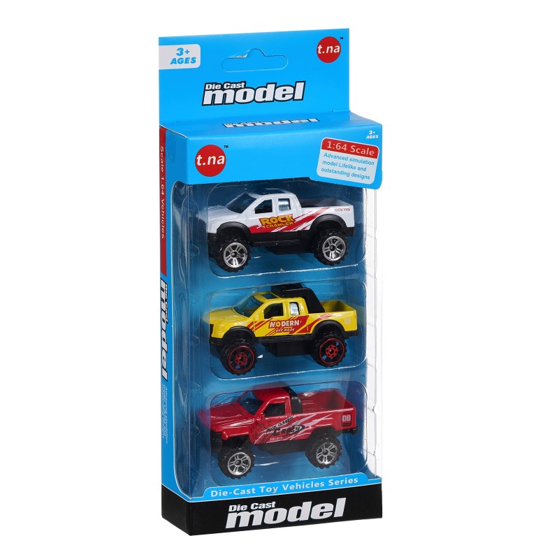 Pick up - die cast models, 3 pcs. GT