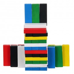 Jenga - Cărămizi din lemn stivuibile PRO GT 44062 3