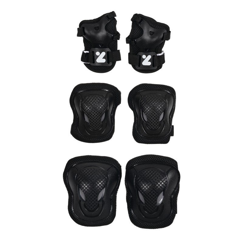 Set de protectii marimea L, negru ZIZITO