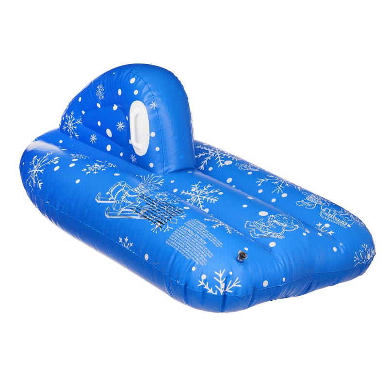 Inflatable snowmobile, blue color Sunshine