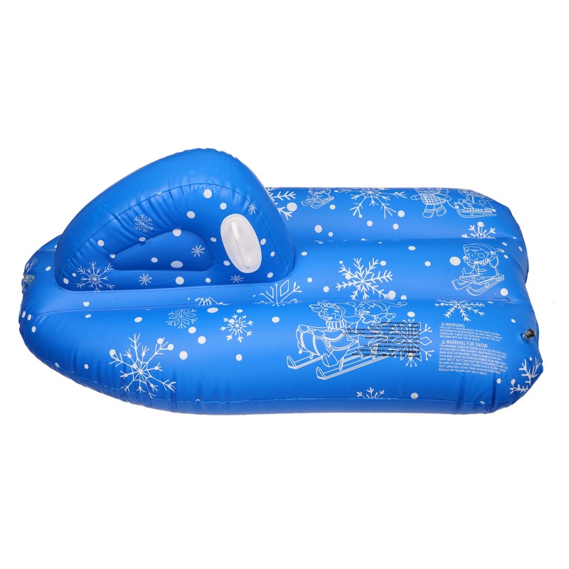 Inflatable snowmobile, blue color Sunshine